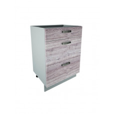 Кухонный шкаф-стол Alesia 3S/40-F1 дуб анкона